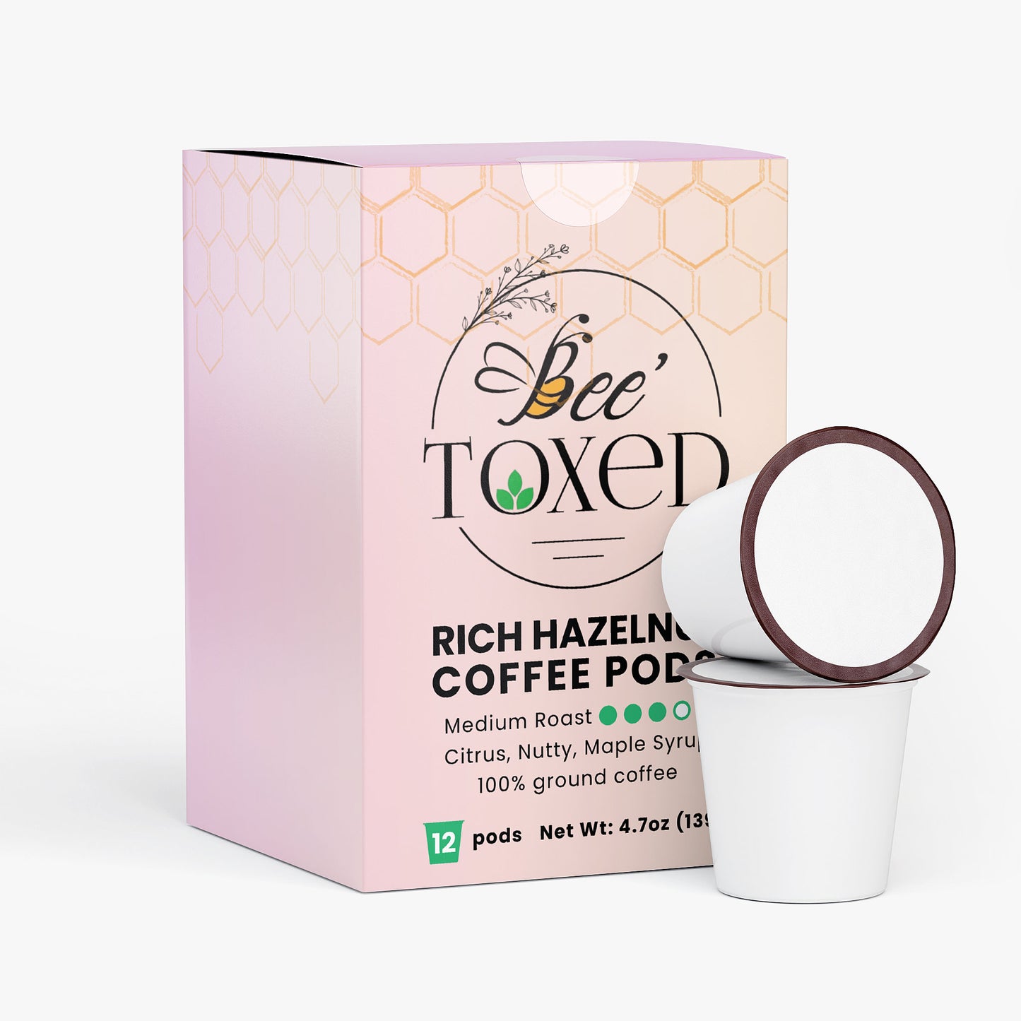 Rich Hazelnut Coffee Pods (Medium Roast)
