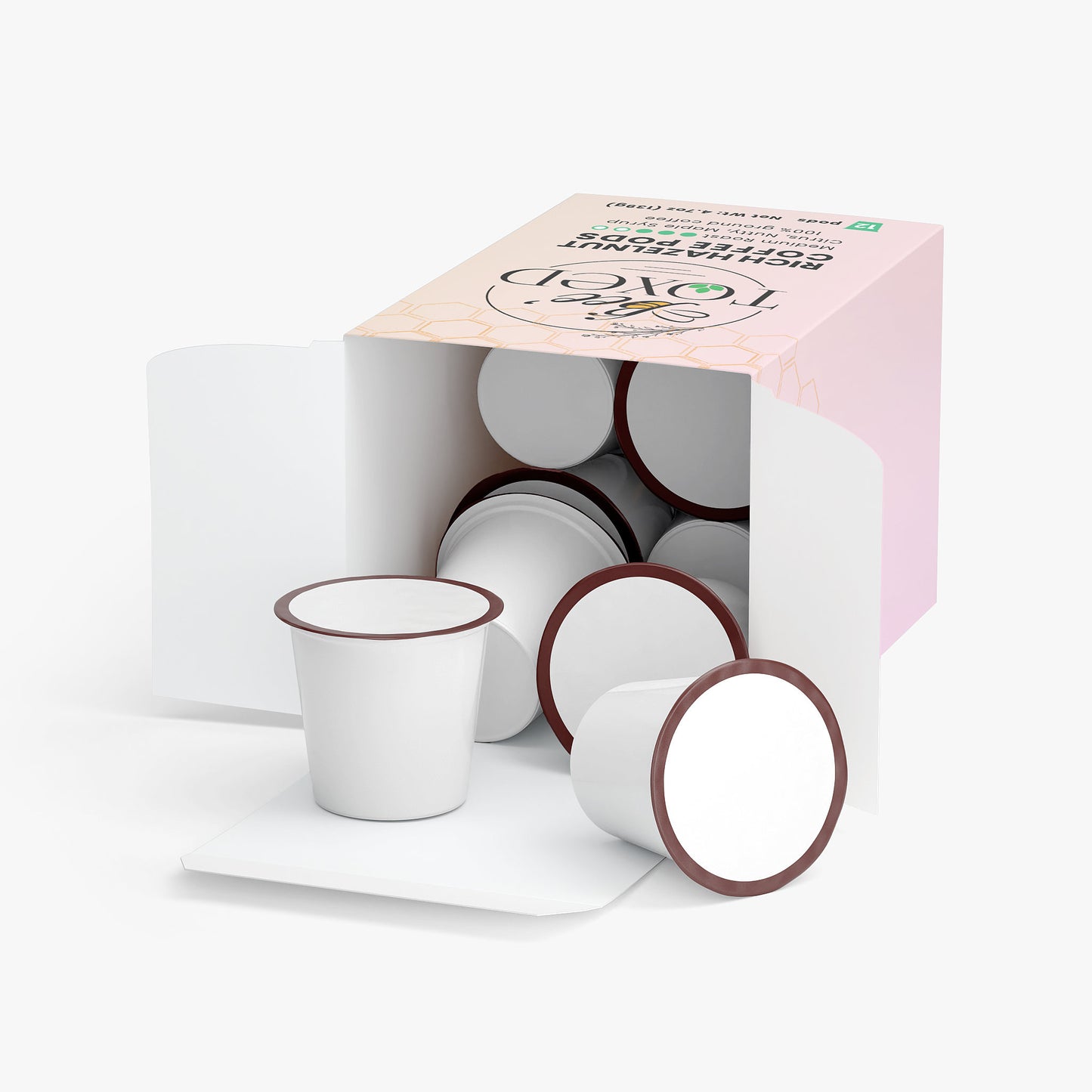 Rich Hazelnut Coffee Pods (Medium Roast)